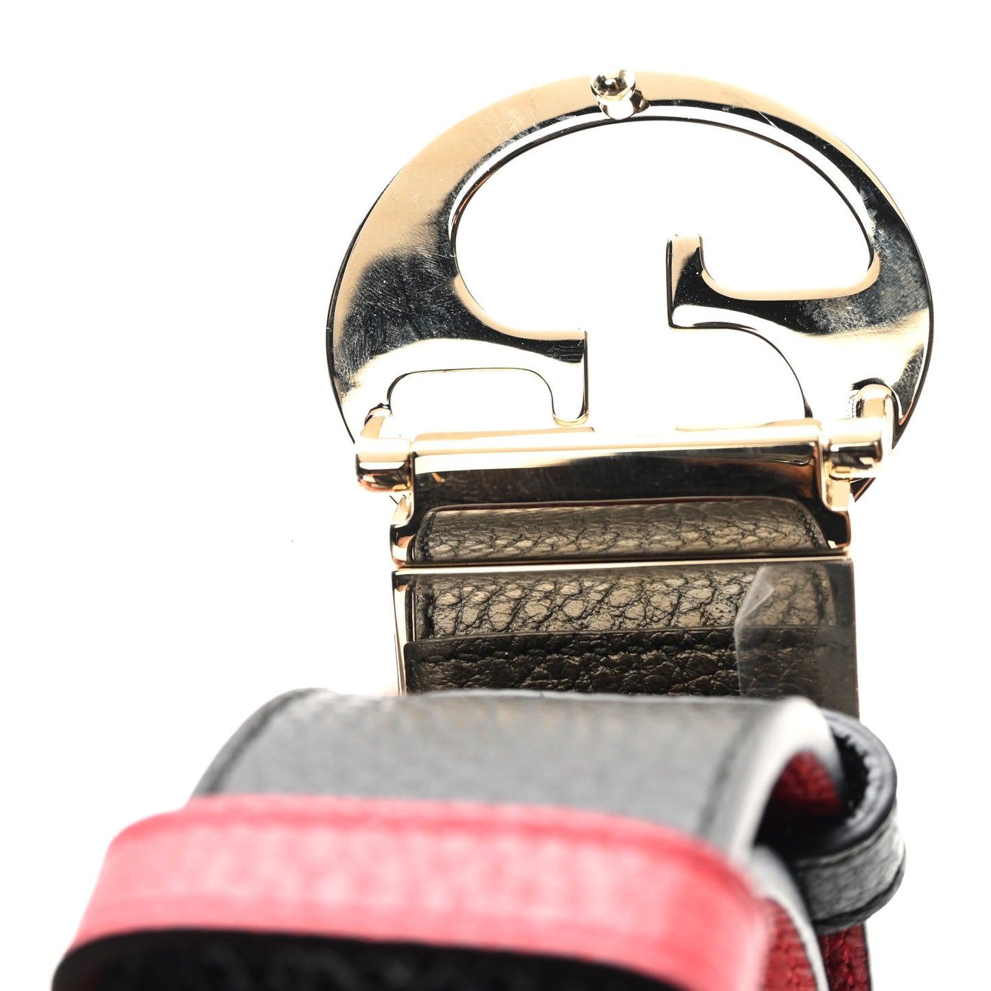 Calfskin 1973 Reversible Belt 95 38 Black Red