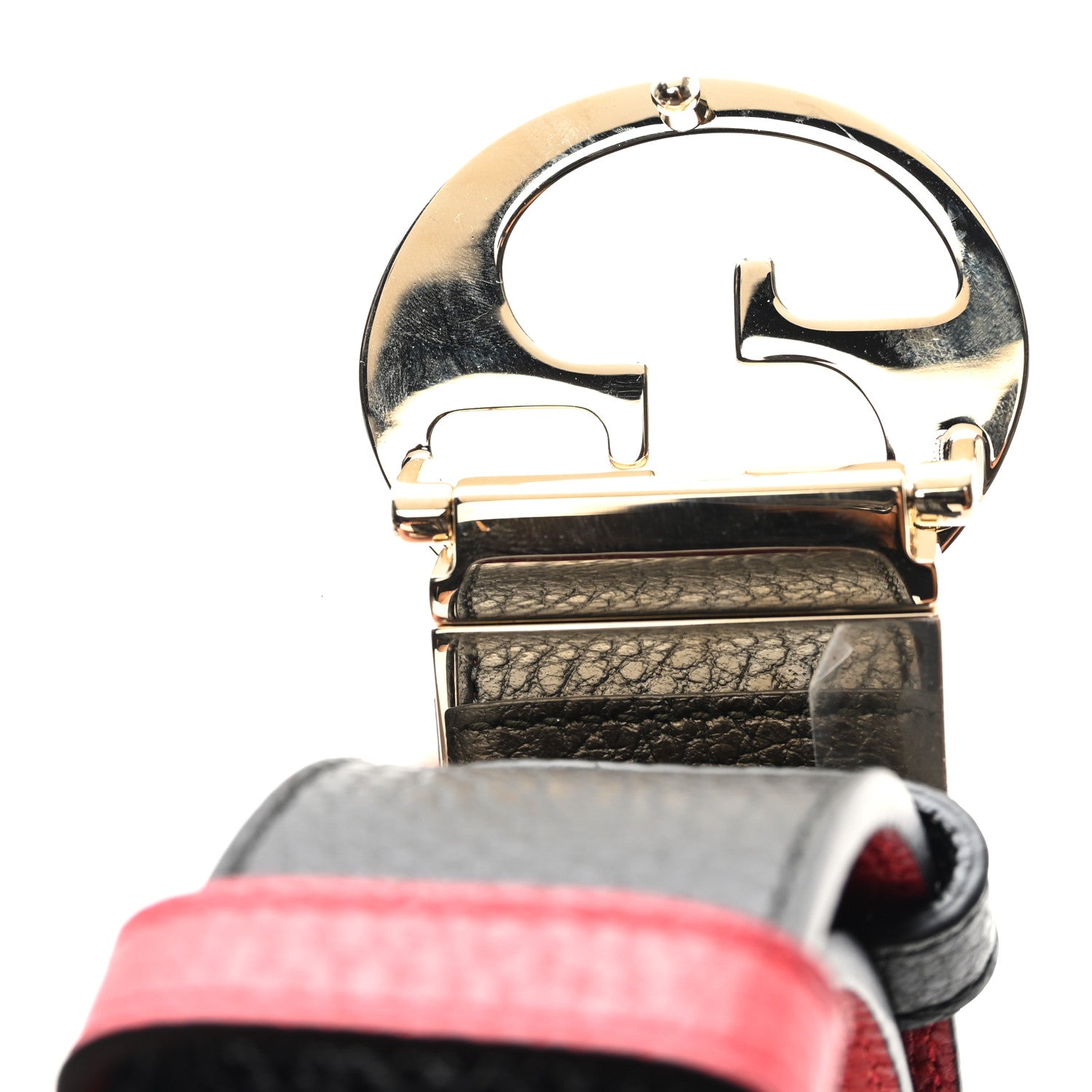 Gucci Calfskin 1973 Reversible Belt 95 38 Black Red 5 of 5