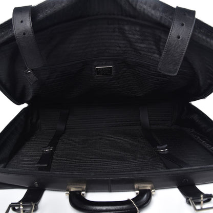 Prada Tessuto Nylon Saffiano Luggage Black 5 of 19
