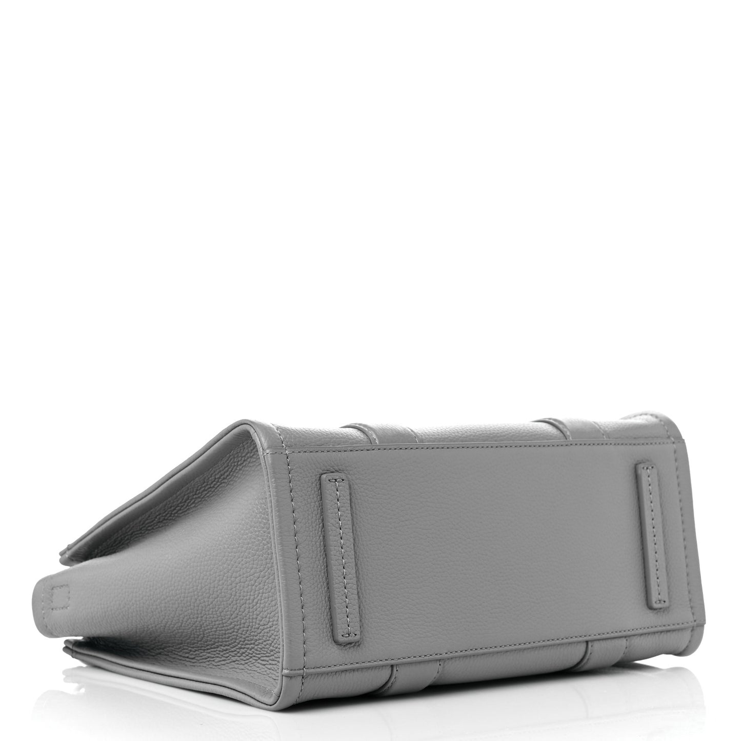 Grained Calfskin Medium The Tote Bag Grey