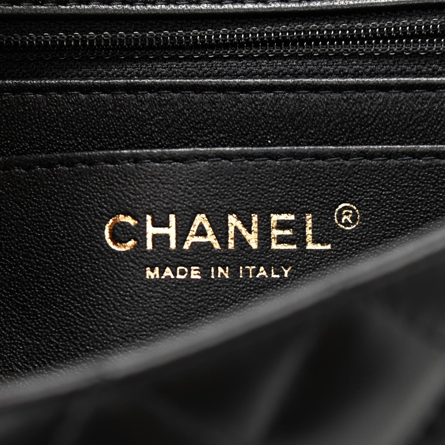 Chanel Lambskin Quilted Mini Rectangular Flap Black 6 of 13
