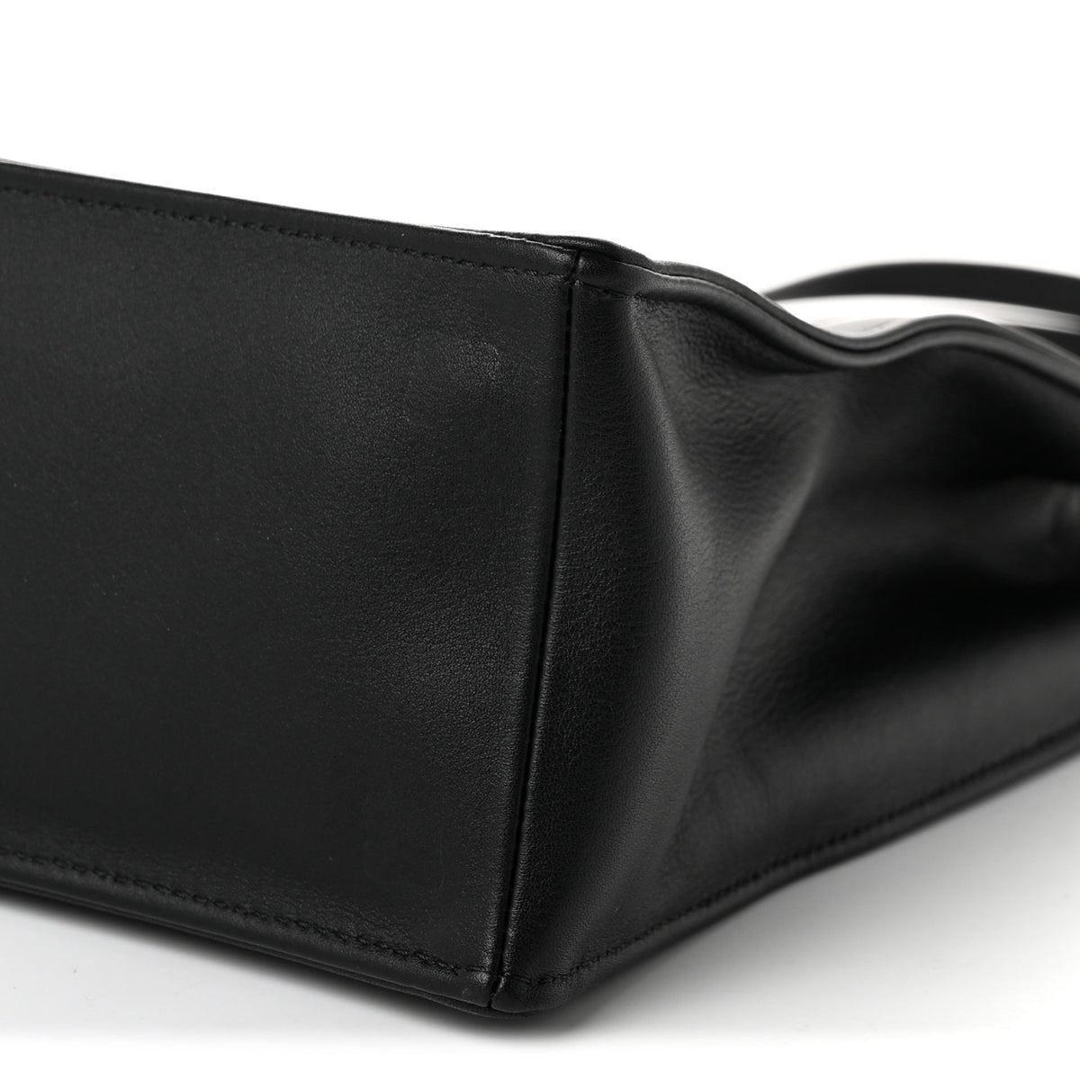 Chanel Calfskin Small Shopping Bag Black 10 of 10