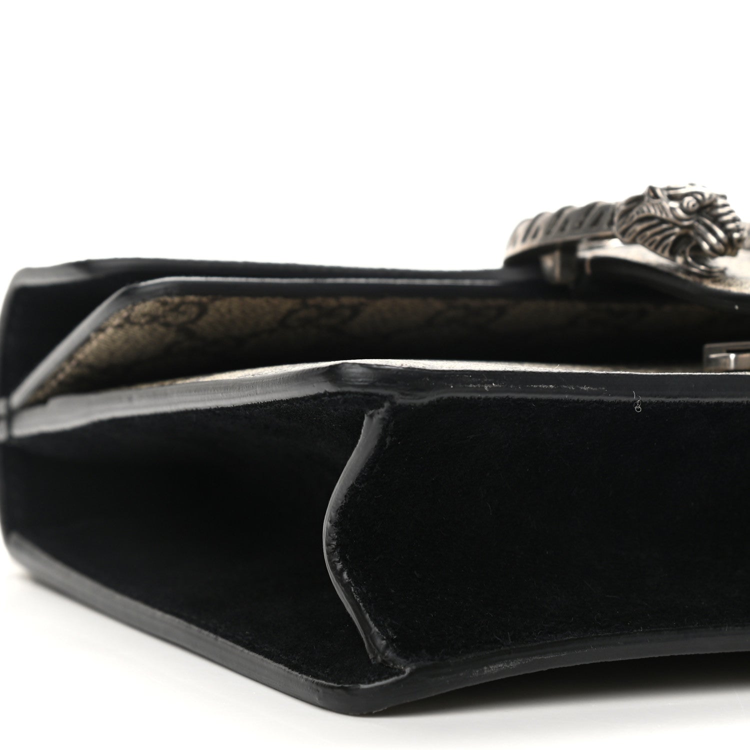 Gucci GG Supreme Monogram Mini Dionysus Shoulder Bag Black 9 of 11