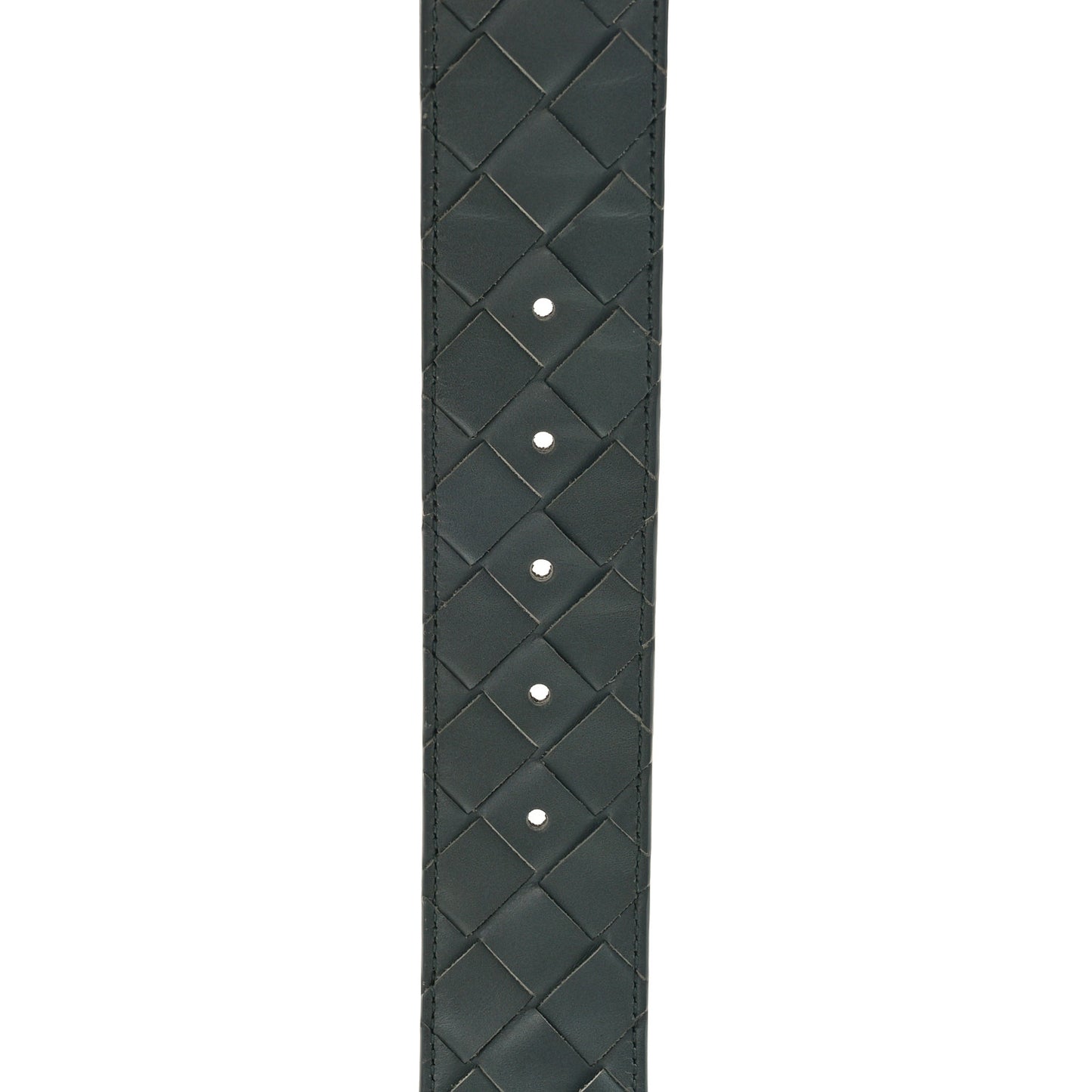 Nappa Intrecciato Belt 95 38 Slate