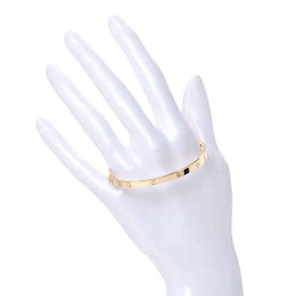 Cartier 18K Yellow Gold Small LOVE Bracelet 17 2 of 5