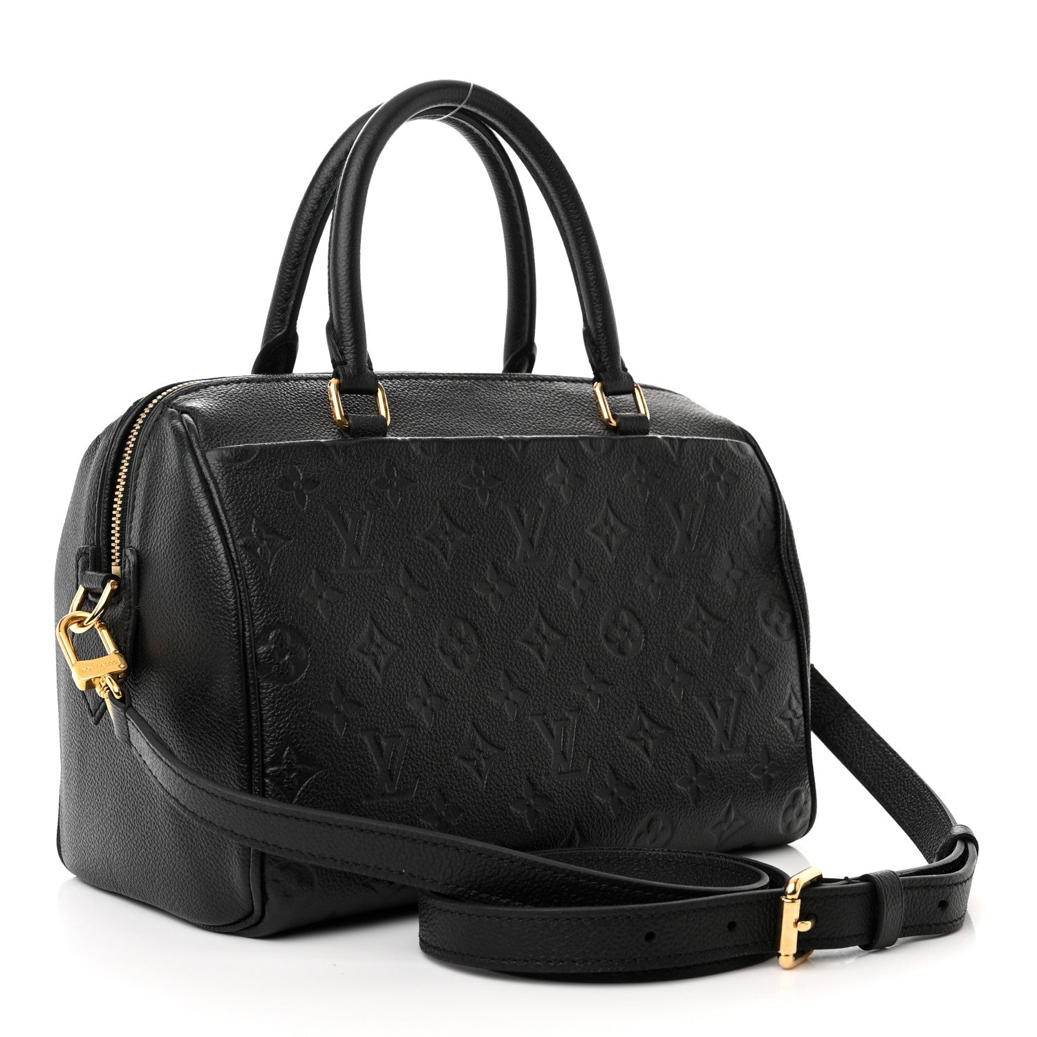 Louis Vuitton Empreinte Speedy Bandouliere 25 NM Black 3 of 10
