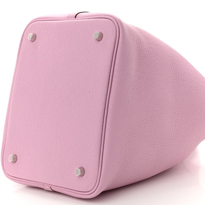 Hermes Taurillon Clemence Picotin Lock 22 MM Mauve Sylvestre 10 of 10