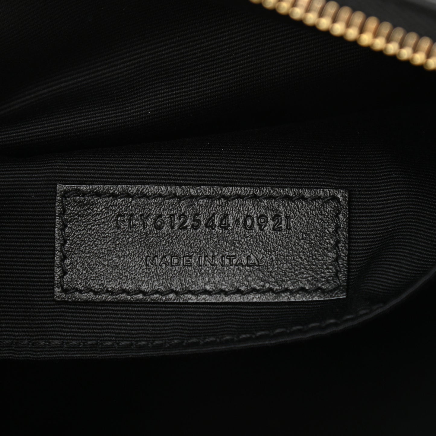 Calfskin Matelasse Monogram Lou Camera Bag Black