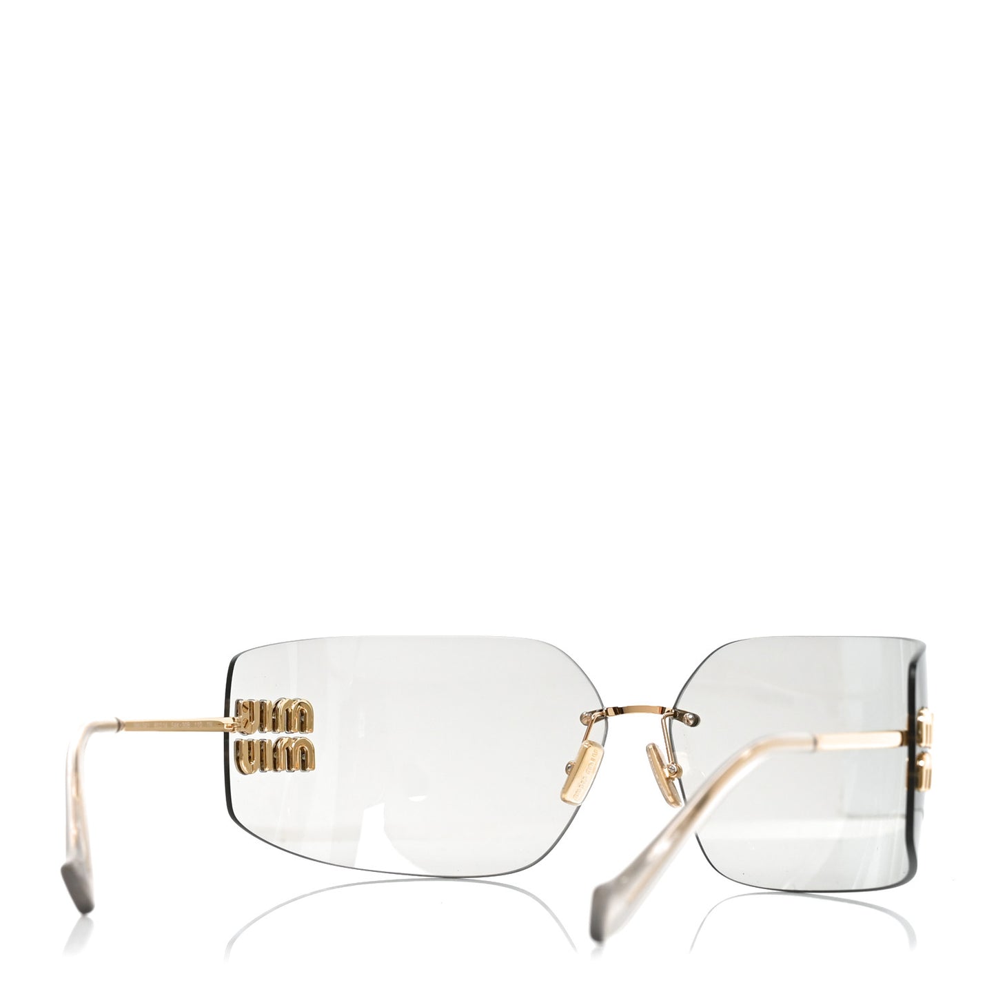 Metal Aube Sunglasses SMU54Y Light Gray