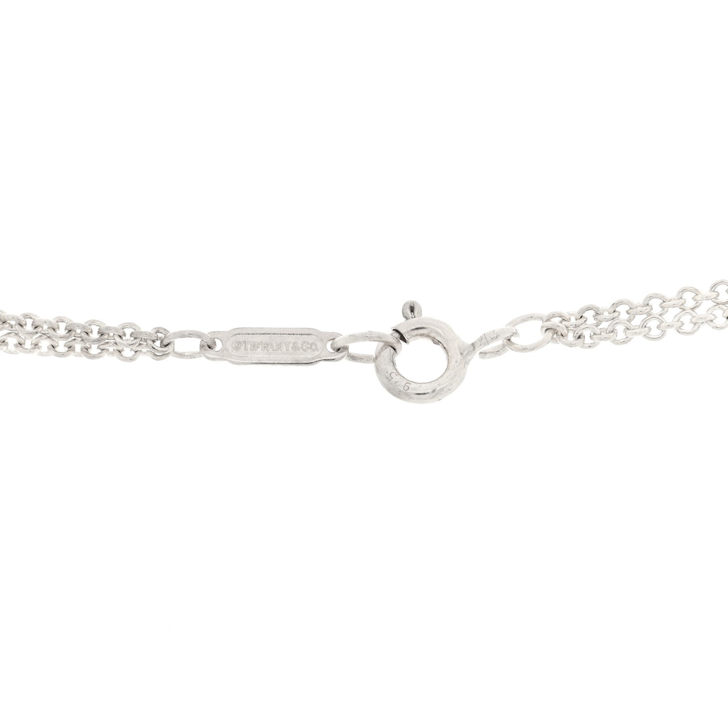 Tiffany Sterling Silver Infinity Pendant Necklace 4 of 4