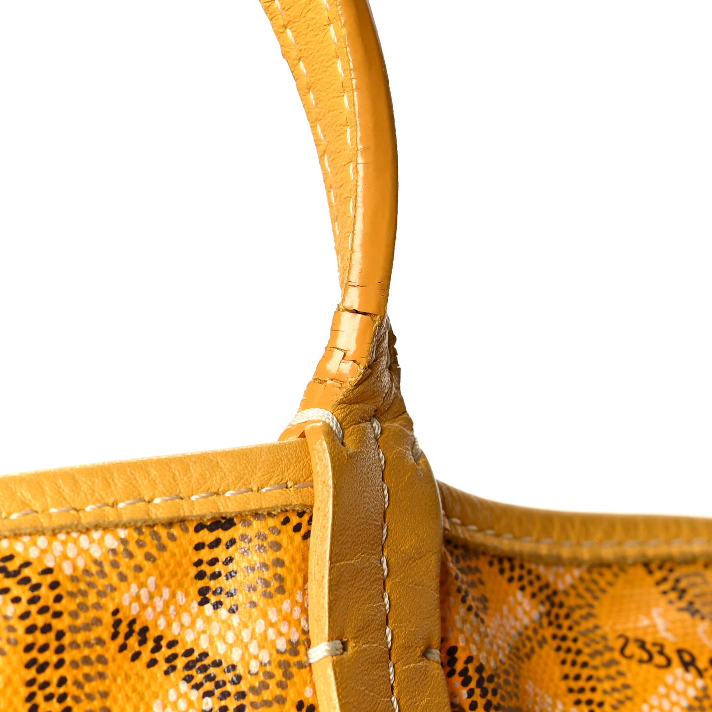 Goyardine Saint Louis PM Yellow