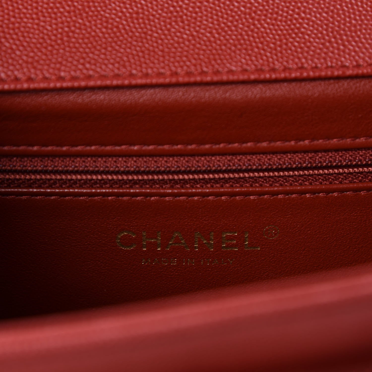 Chanel Caviar Quilted Medium Business Affinity Flap Red 8 of 10