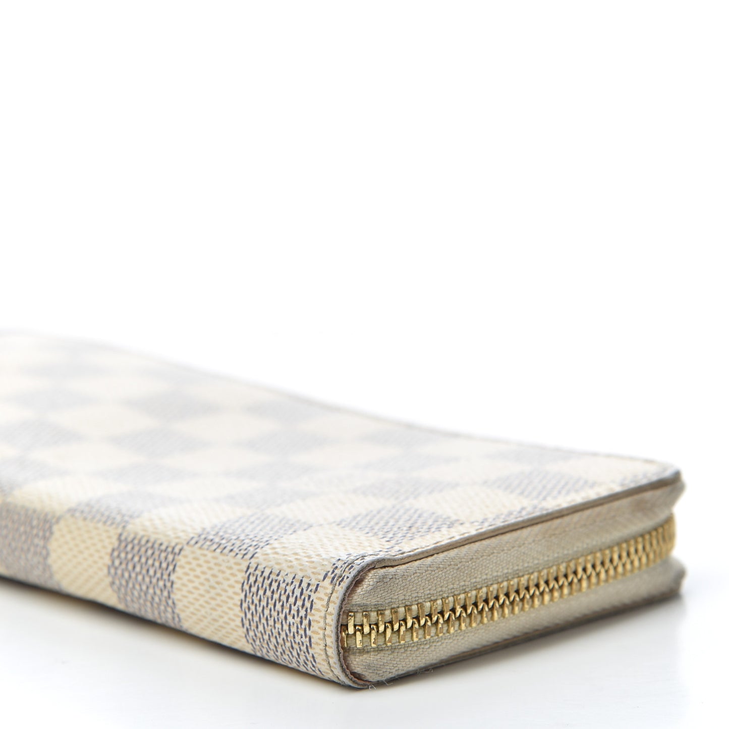 Damier Azur Clemence Wallet Rose Ballerine