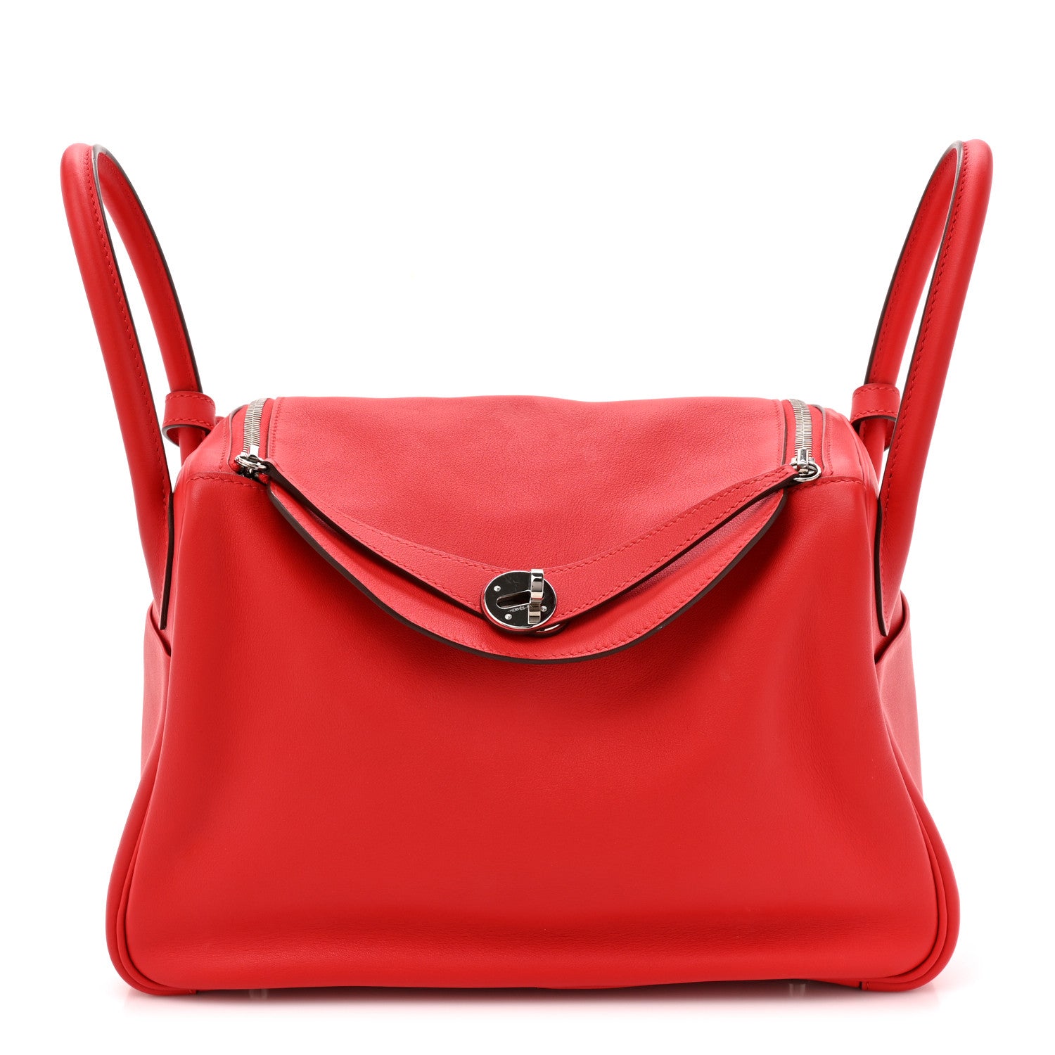 Hermes Swift Verso Lindy 30 Rouge De Coeur Rouge Piment 1 of 13