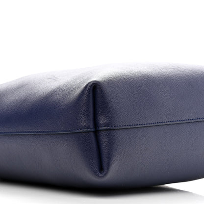 Saint Laurent Calfskin Toy Shopping Tote Denim 9 of 14