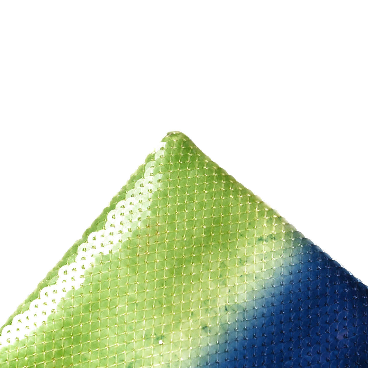 Prada Sequin Ombre Clutch Blue Light Green 10 of 10