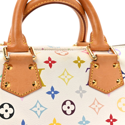 Louis Vuitton Monogram Multicolor Speedy 30 White 14 of 15
