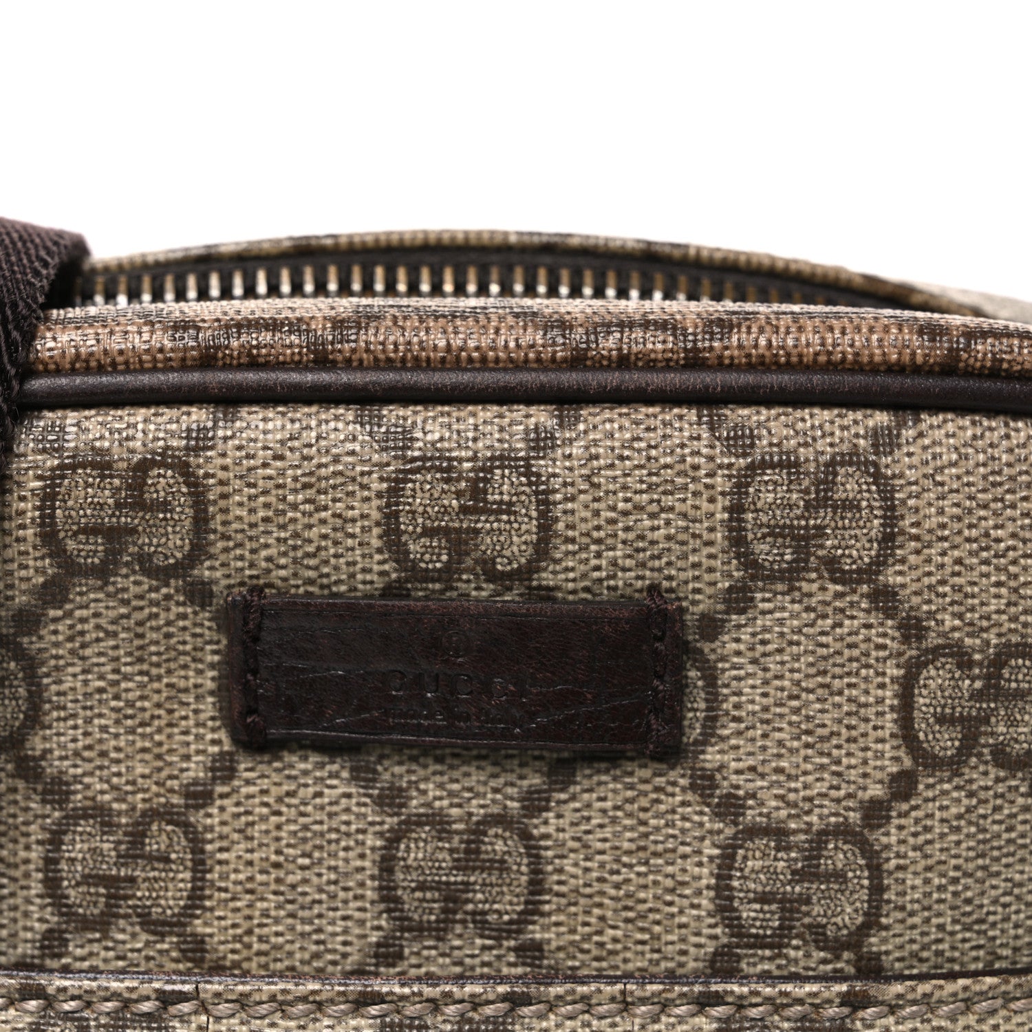 Gucci GG Plus Monogram Messenger Bag Ebony 8 of 11