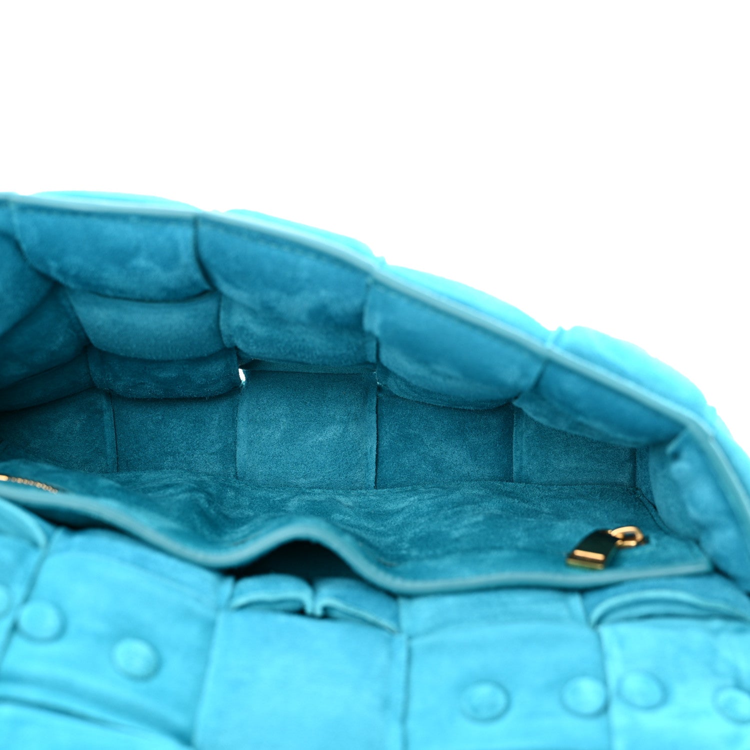 Bottega Veneta Suede Maxi Intrecciato Padded Chain Cassette Crossbody Bag Blaster 5 of 11