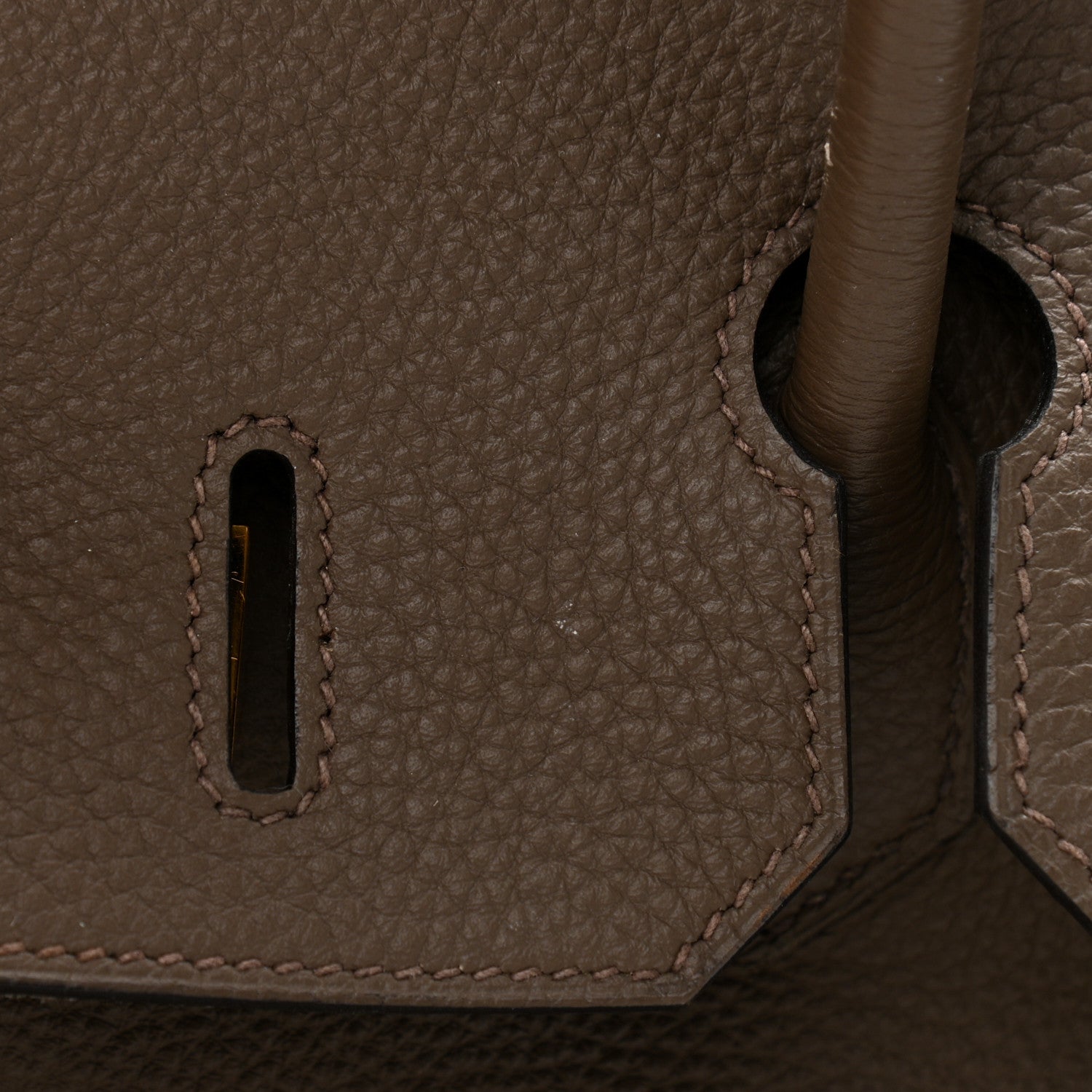 Hermes Togo Birkin 35 Etain 12 of 19