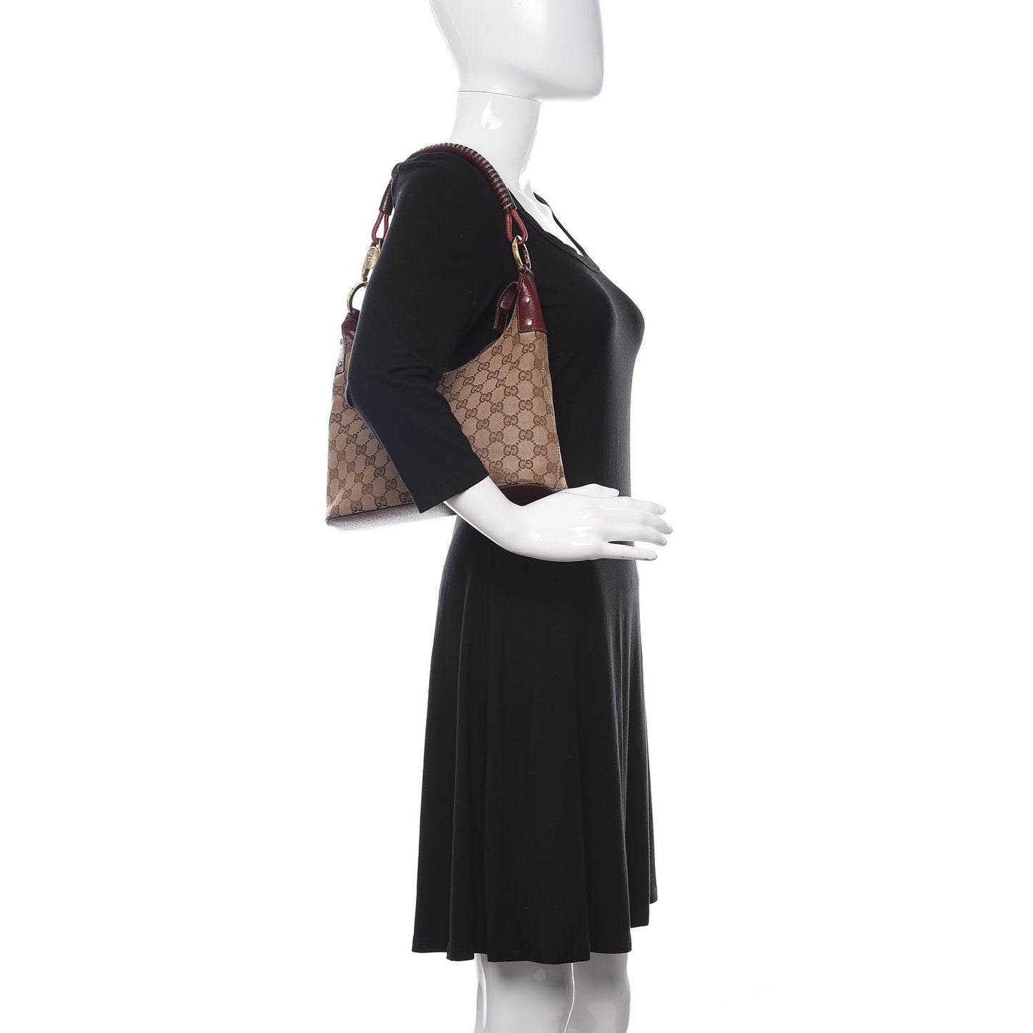 Monogram Classic Ring Hobo Burgundy