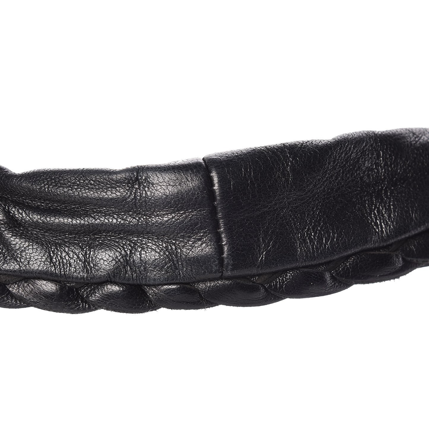 Nappa Intrecciato Medium Veneta Hobo Black