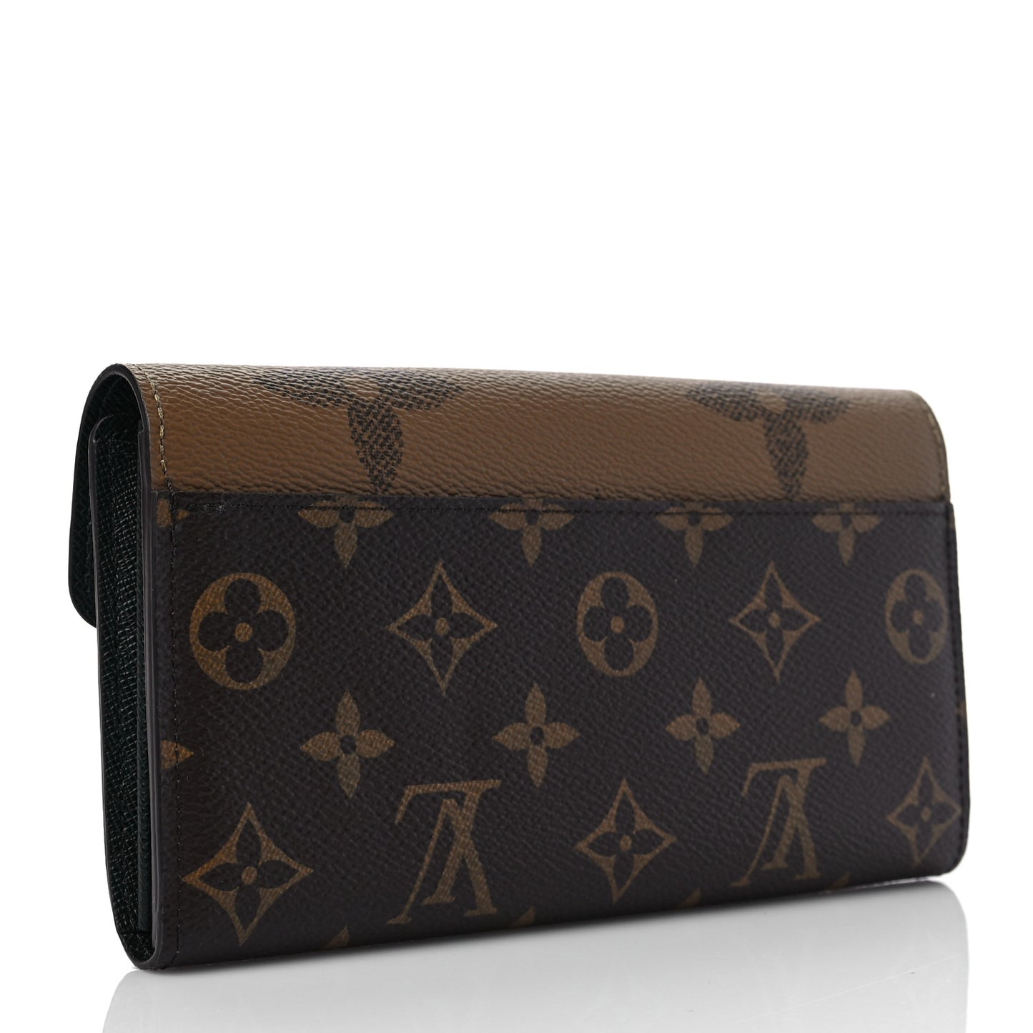 Reverse Monogram Giant Sarah Wallet
