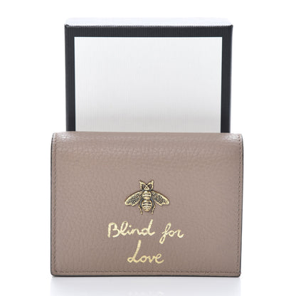 Gucci Cellarius Calfskin Blind for Love Card Case Wallet Perfect Pink 8 of 8