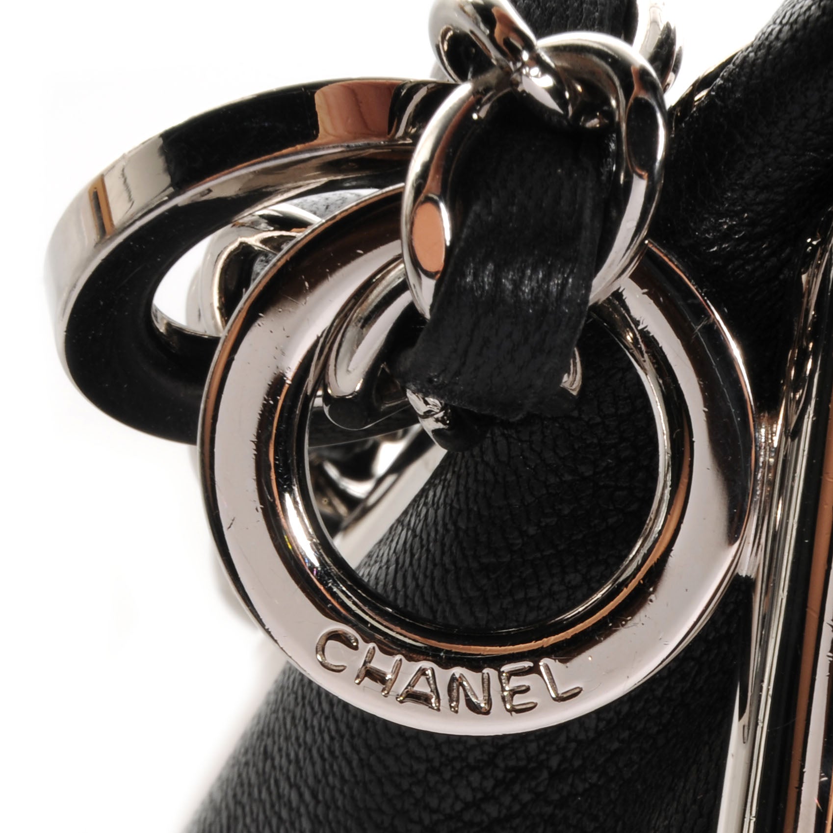 Chanel Lambskin Medium Ultimate Soft Tote Black 8 of 8