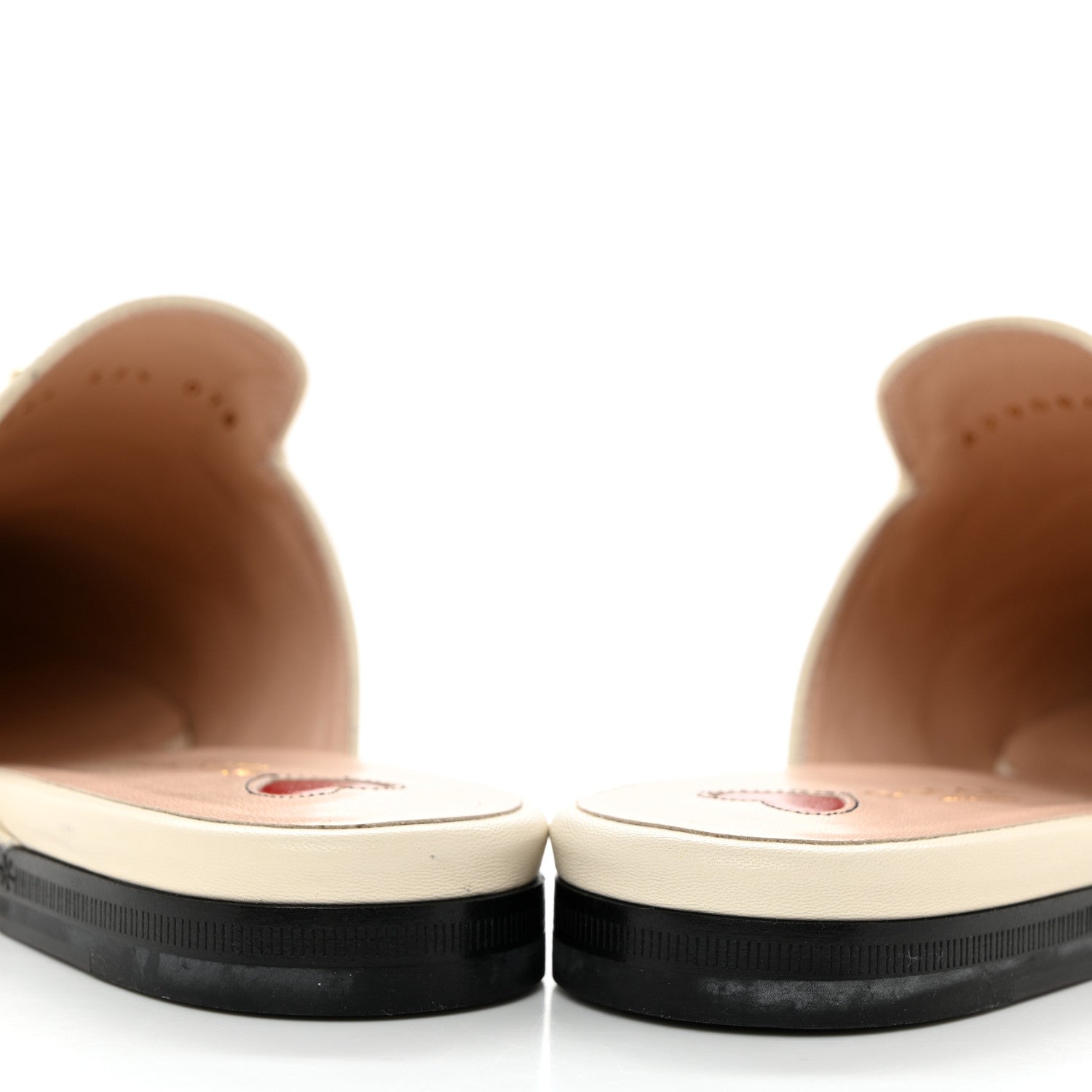 Gucci Malaga Kid Web Womens Princetown Slippers 37.5 Mystic White 10 of 10