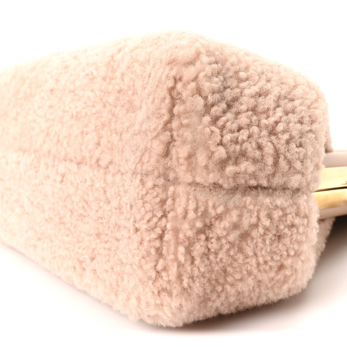 Shearling Small Fendi First Rosa Plaster