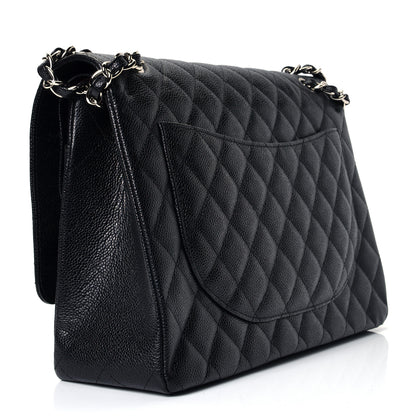Chanel Caviar Quilted Maxi Double Flap Black 2 of 4