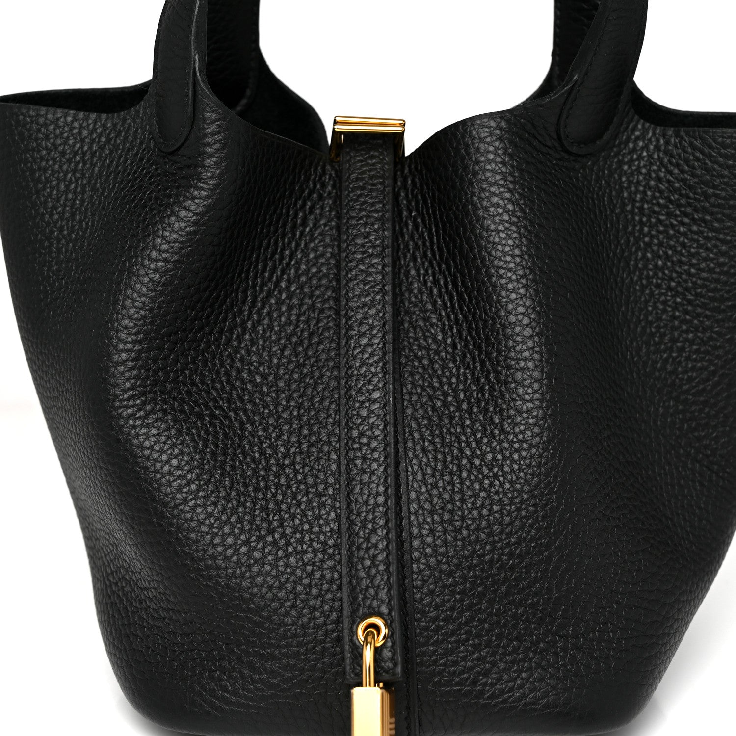 Hermes Taurillon Clemence Picotin Lock 18 PM Black 8 of 11