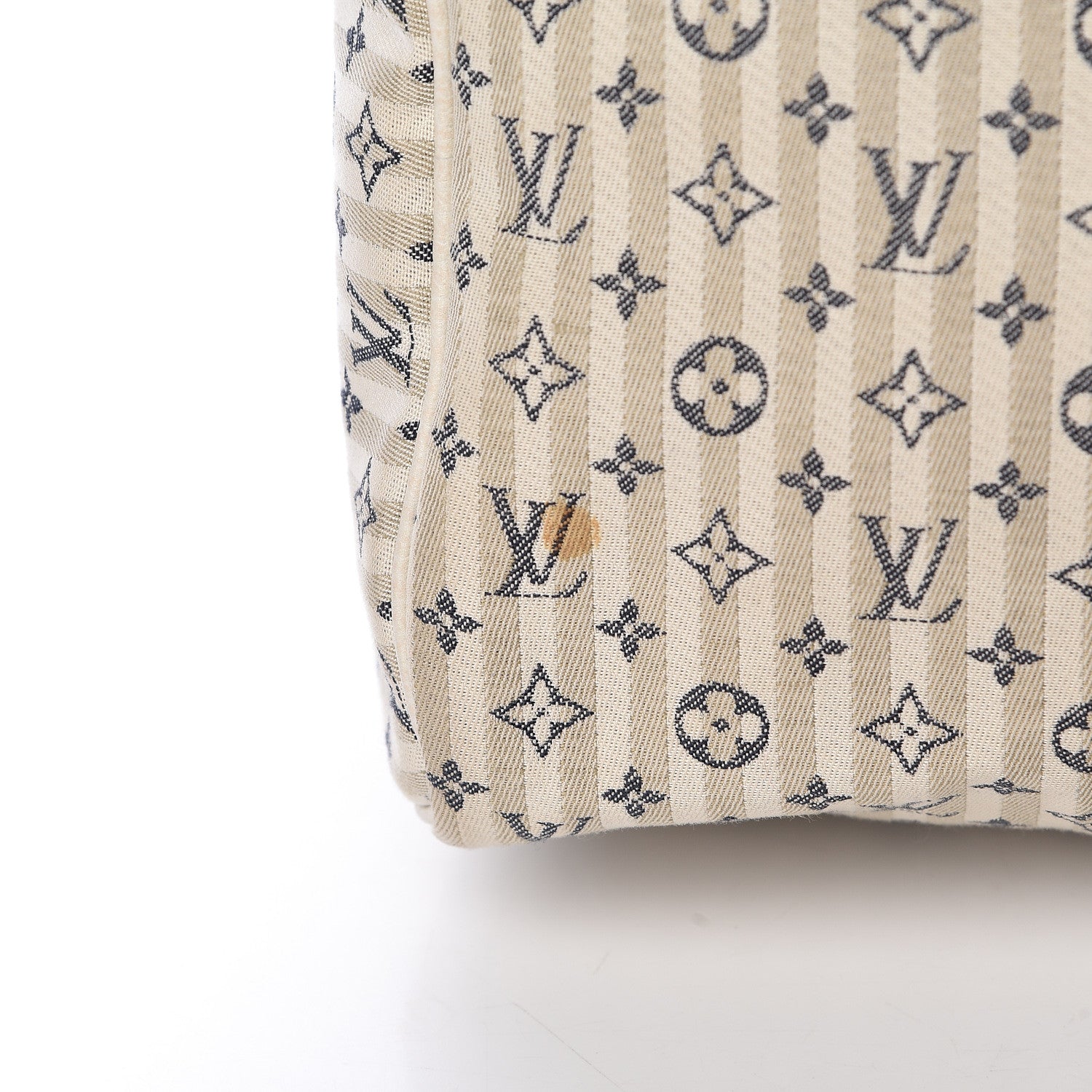 Louis Vuitton Mini Lin Croisette Speedy 30 Blue 13 of 14