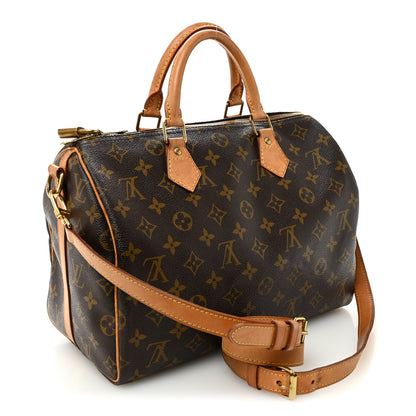 Louis Vuitton Monogram Speedy Bandouliere 30 3 of 12