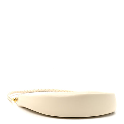 Bottega Veneta Smooth Calfskin Hula Hoop Shoulder Bag Sea Salt 4 of 10