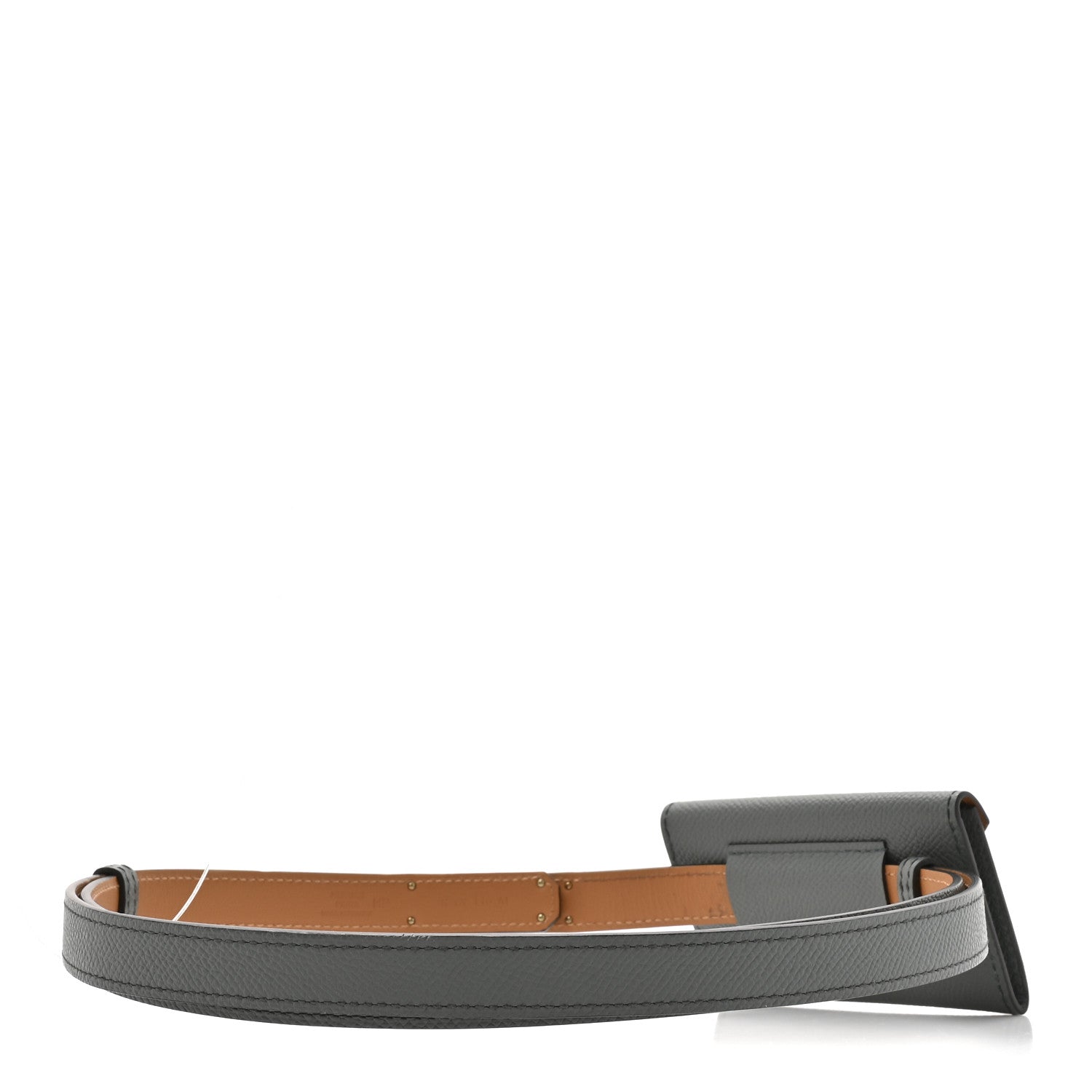 Hermes Epsom Kelly Pocket 18 Belt Vert Amande 2 of 7