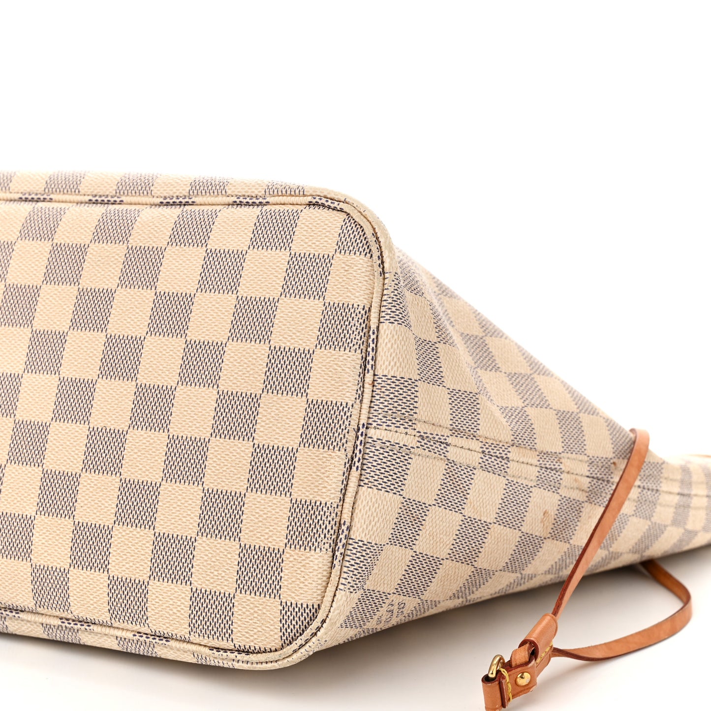 Damier Azur Neo Neverfull MM Rose Ballerine