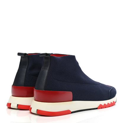 Hermes Mesh Volo Sneakers 38 Bleu Diplomatique 4 of 9