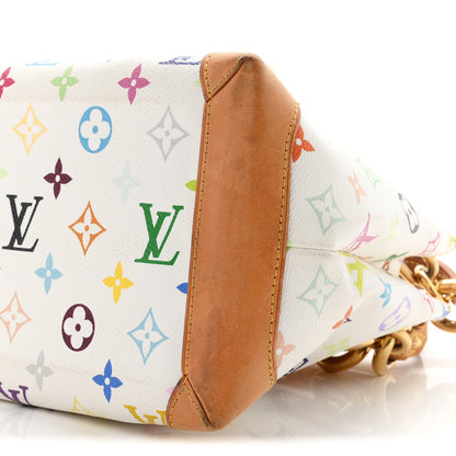 Louis Vuitton Monogram Multicolor Audra White 8 of 8