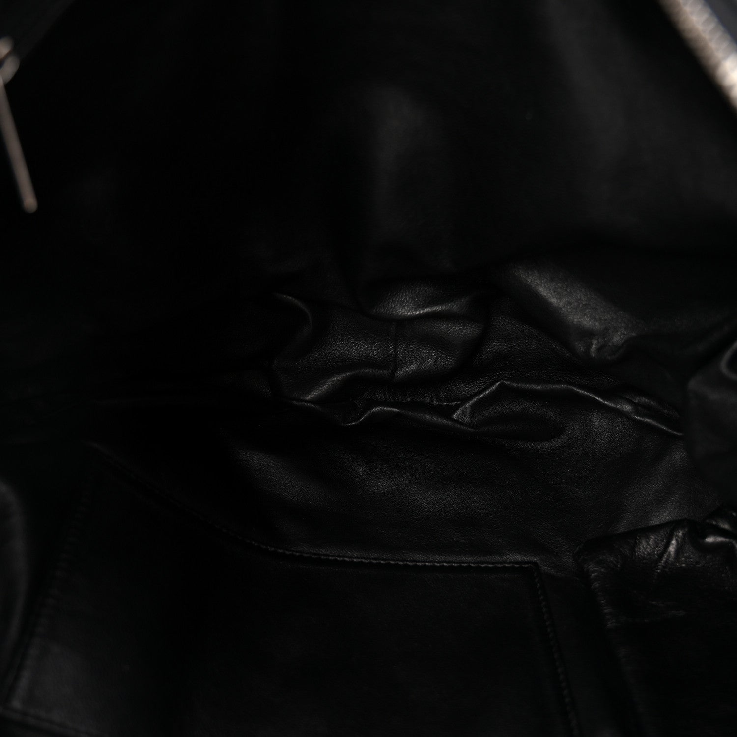 Chanel Calfskin Modern Chain Hobo Black 5 of 10