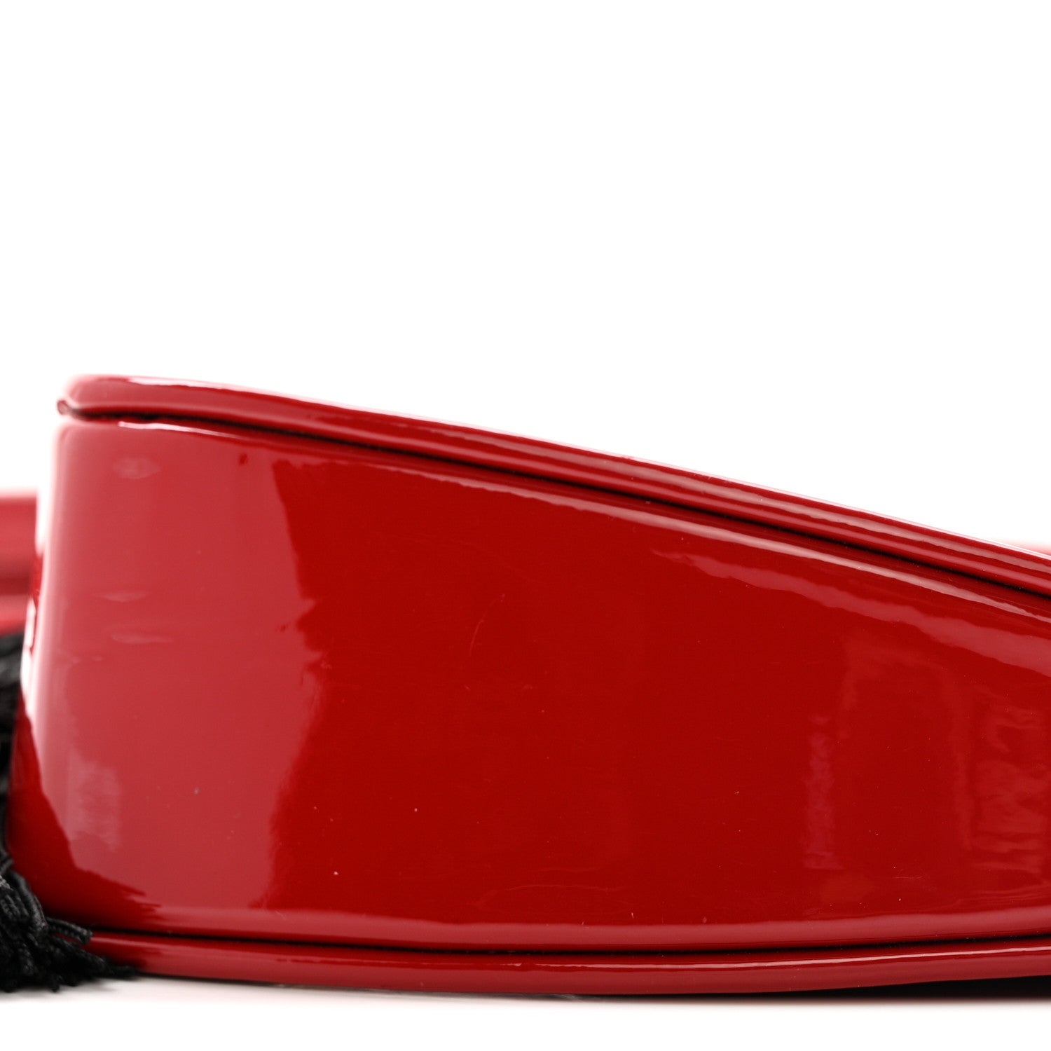 Saint Laurent Patent Heart Monogram Crossbody Red 10 of 12