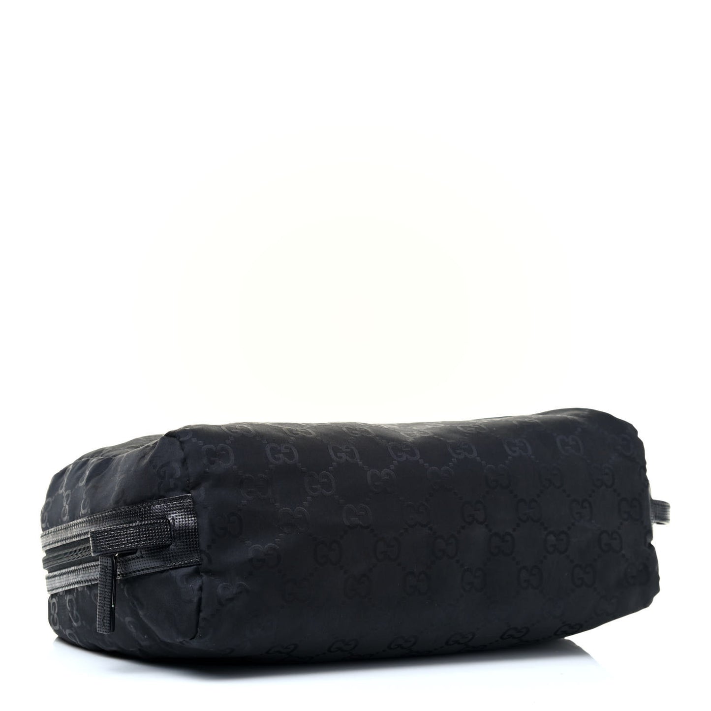 Nylon Monogram Cosmetic Case Black