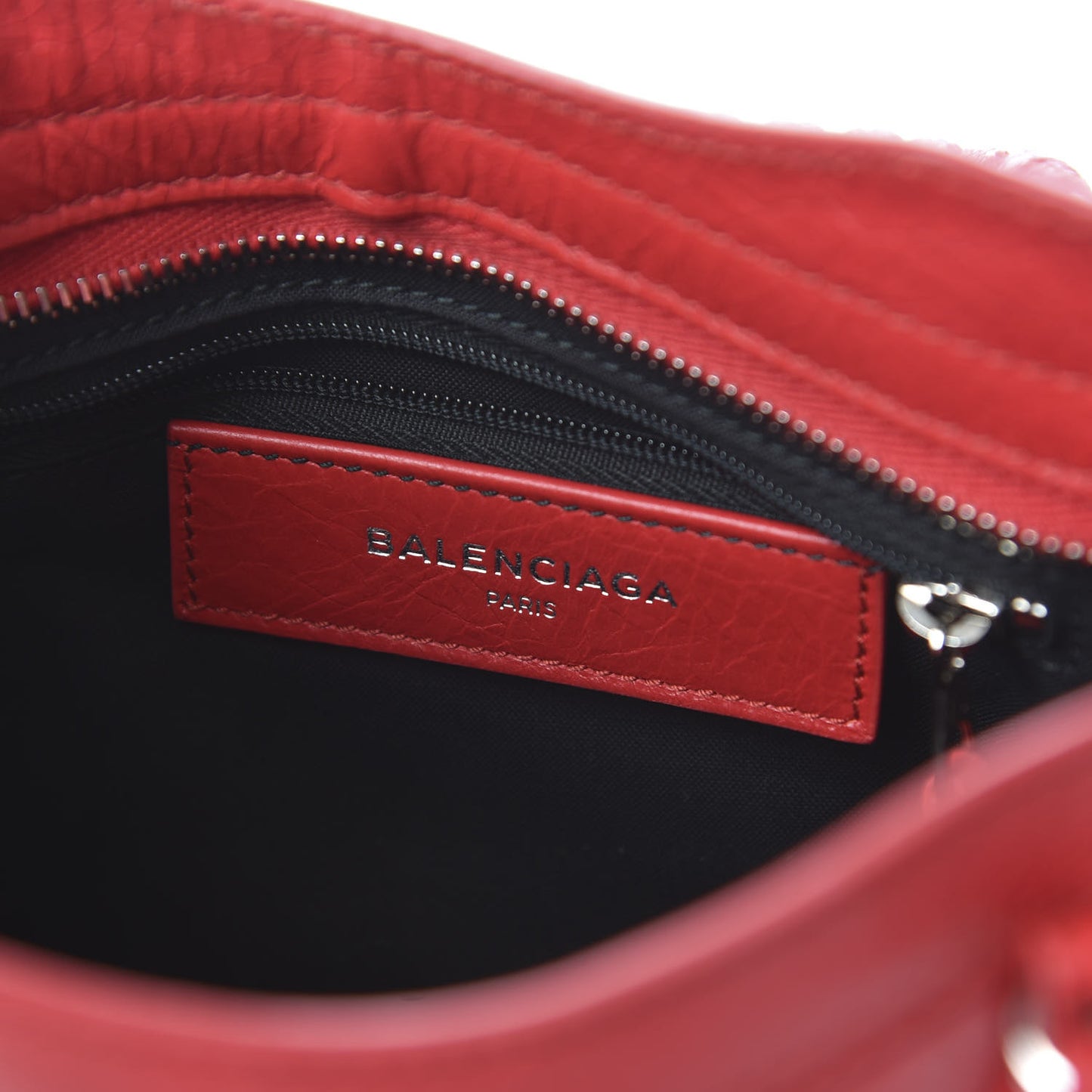 Agneau Giant 12 Silver Hardware Mini City Rouge Cardinal