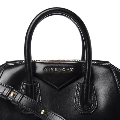 Givenchy Shiny Lord Calfskin Mini Antigona Black 10 of 10