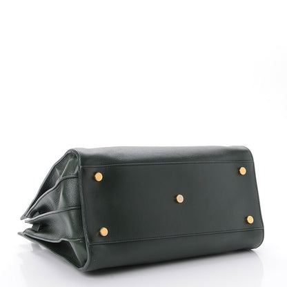 Saint Laurent Calfskin Small Sac De Jour Dark Green 5 of 16