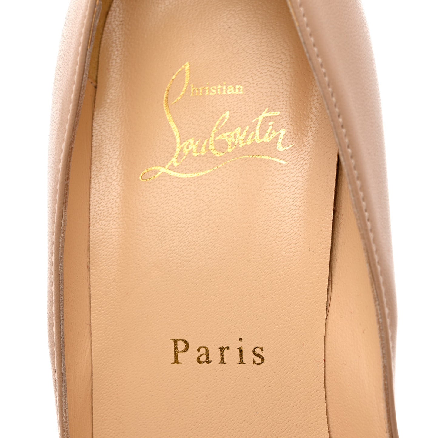 Nappa Apostrophy 100 Pumps 38 Nude