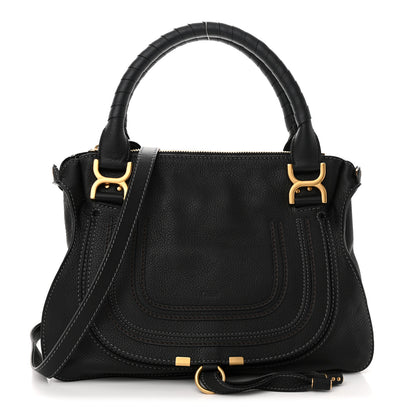 Chloe Calfskin Medium Marcie Satchel Black 1 of 9