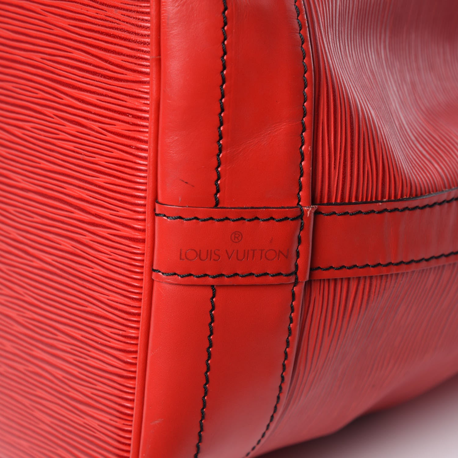 Louis Vuitton Epi Noe Castillan Red 6 of 14