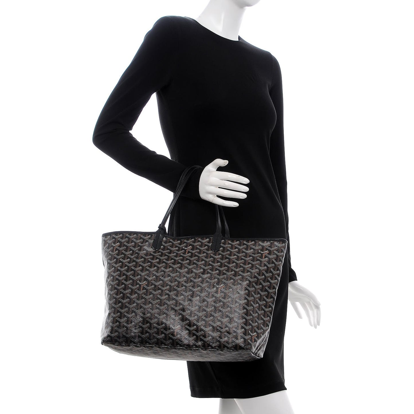 Goyardine Saint Louis PM Black